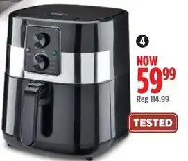 Canadian Tire MASTER CHEF 3L Air Fryer. offer