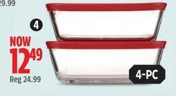 Canadian Tire ANCHOR HOCKING GLASS SANDWICH SET WITH LIDS offer