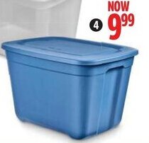Canadian Tire type A 68L NESTING TOTE offer