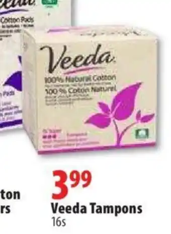 London Drugs Veeda Tampons offer