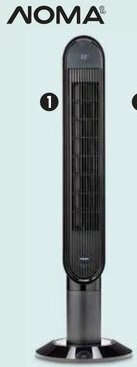 Canadian Tire 46" Tower Fan with Remote and Eco Function. offer