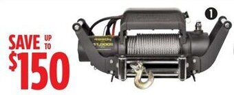 Canadian Tire Champion 11,000-lb Truck Winch with Speed Mount offer