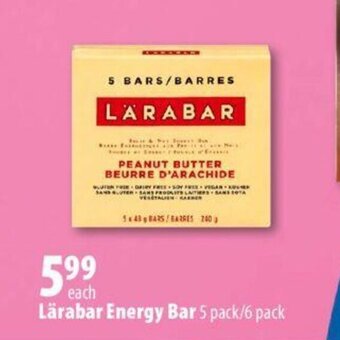 London Drugs Larabar Energy Bar offer