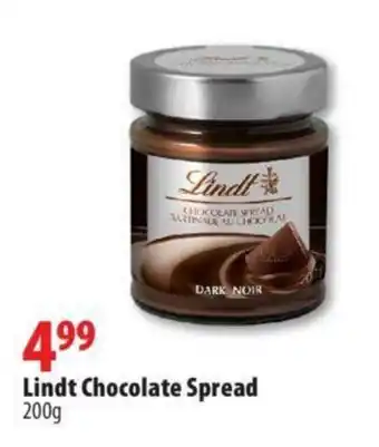 London Drugs lindt Chocolate Spread offer