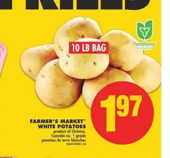 No Frills Farmer's Market White Potatoes offer