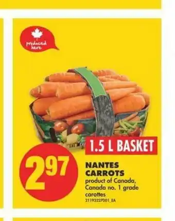 No Frills Nantes Carrots offer