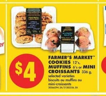No Frills Farmer's Market Cookies offer
