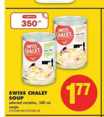 No Frills Swiss Chalet Soup offer