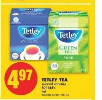 No Frills Tetley Tea offer