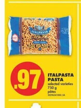 No Frills Italpasta Pasta offer