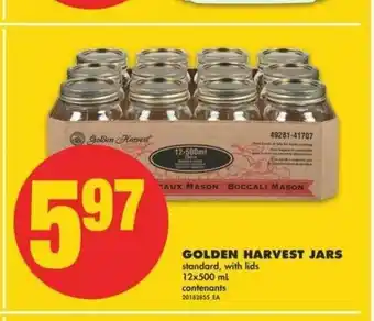 No Frills Golden Harvest Jars offer