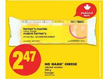 No Frills Cheese offer