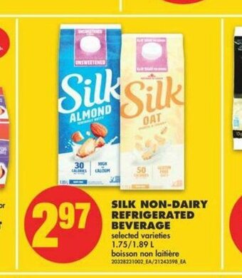 No Frills Silk Non-Dairy Refrigerated Beverage offer