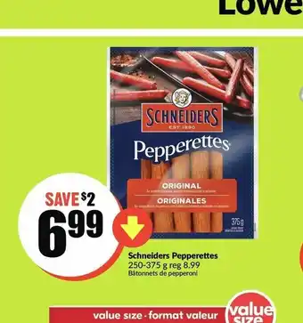 FreshCo Schneiders Pepperetes offer