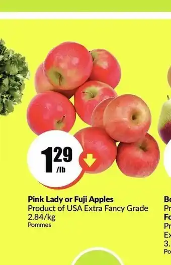 FreshCo Pink Lady or Fuki Apples offer