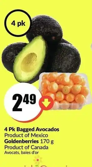 FreshCo 4 Pk Bagged Avocados offer
