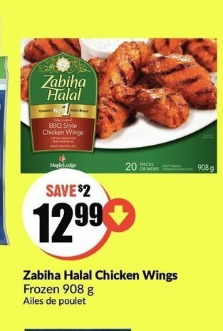 FreshCo Zabiha Halal Chicken Wings offer