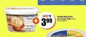 FreshCo Real Dairy Ice Cream Tubs offer