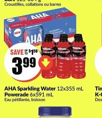 FreshCo Aha Sparkling Water offer