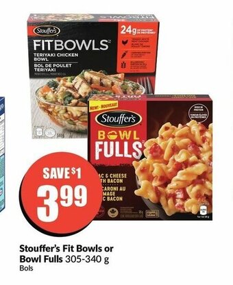 FreshCo Stouffer's Fit Bowls or Bowl Fulls offer