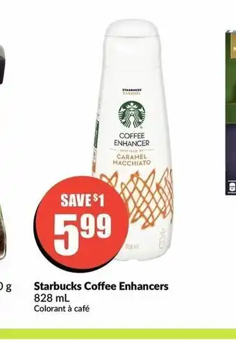 FreshCo Starbucks Coffee Enhancers offer