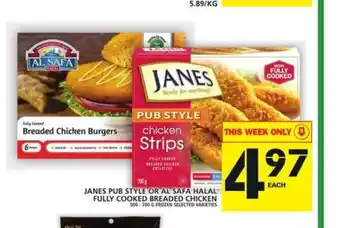 Food Basics Janes Pub Style offer
