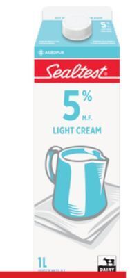 Walmart Sealtest 5% or 10% cream offer