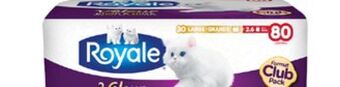 Walmart Royale velour bathroom tissue offer