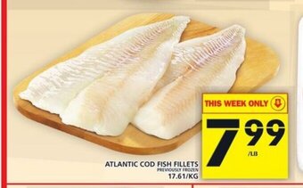 Food Basics Atlantic Cod Fish Fillets offer