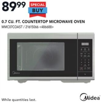 Lowe's Midea 0.7 cu. ft. countertop microwave oven offer