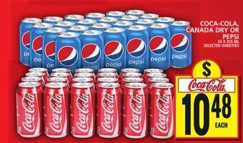Food Basics Coca-cola, canada dry or pepsi offer