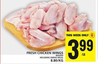 Food Basics Fresh chicken wings offer