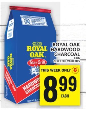 Food Basics Royal oak hardwood charcoal offer