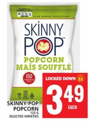 Food Basics Skinny pop popcorn offer