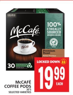 Food Basics Mccafé coffee pods offer