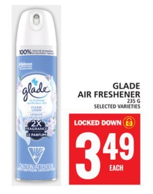 Food Basics Glade air freshener offer