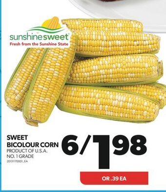 Real Canadian Superstore Sweet bicolour corn offer