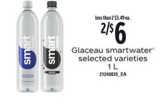 Loblaws Glaceau smartwater, 1l offer