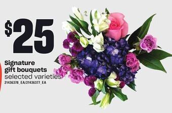 Loblaws Signature gift bouquets offer