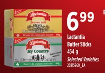 Loblaws Lactantia butter sticks 454 g offer