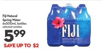 Longo's Fiji natural spring water offer