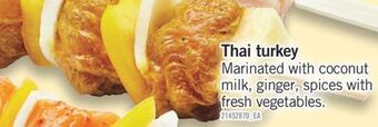 Fortinos Thai turkey offer