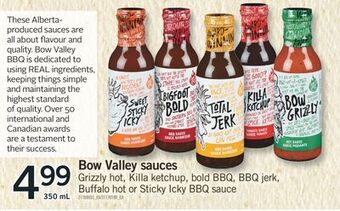 Fortinos Bow valley sauces, 350 ml offer