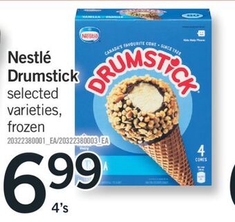 Fortinos Nestlé drumstick, 4's offer