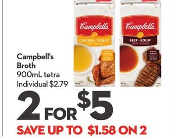 Longo's Campbell's broth offer