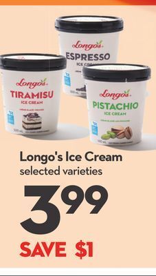 Longo's Longo's ice cream offer