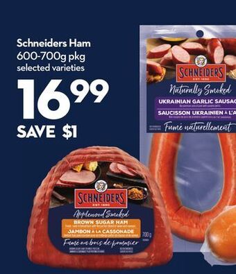 Longo's Schneiders ham offer