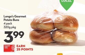 Longo's Longo's gourmet potato buns offer