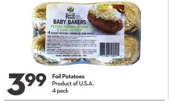 Longo's Foil potatoes offer