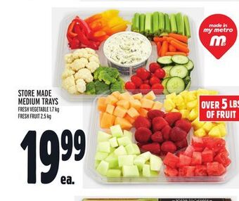 Metro Store made medium trays offer